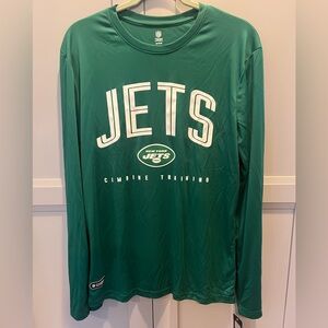 Jets NFL Combine Training Long Sleeve Shirt- New with Tags